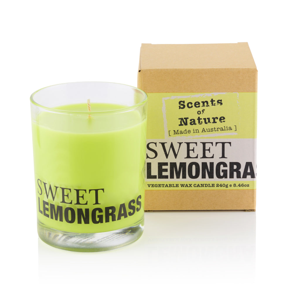Tilley Sweet Lemongrass Soy Candle 240g